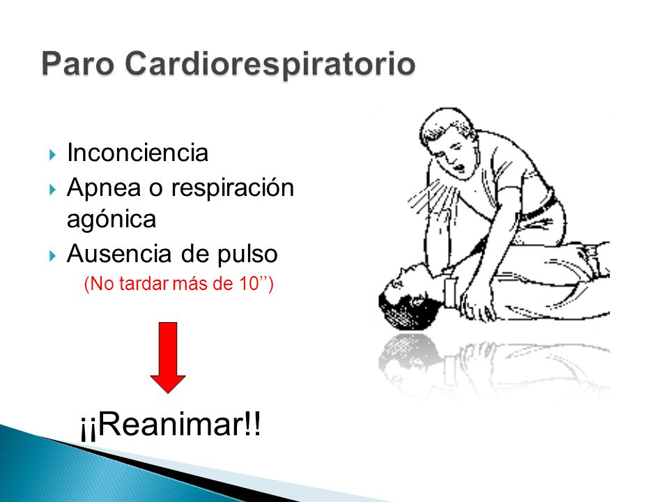 paro cardiorespiratorio